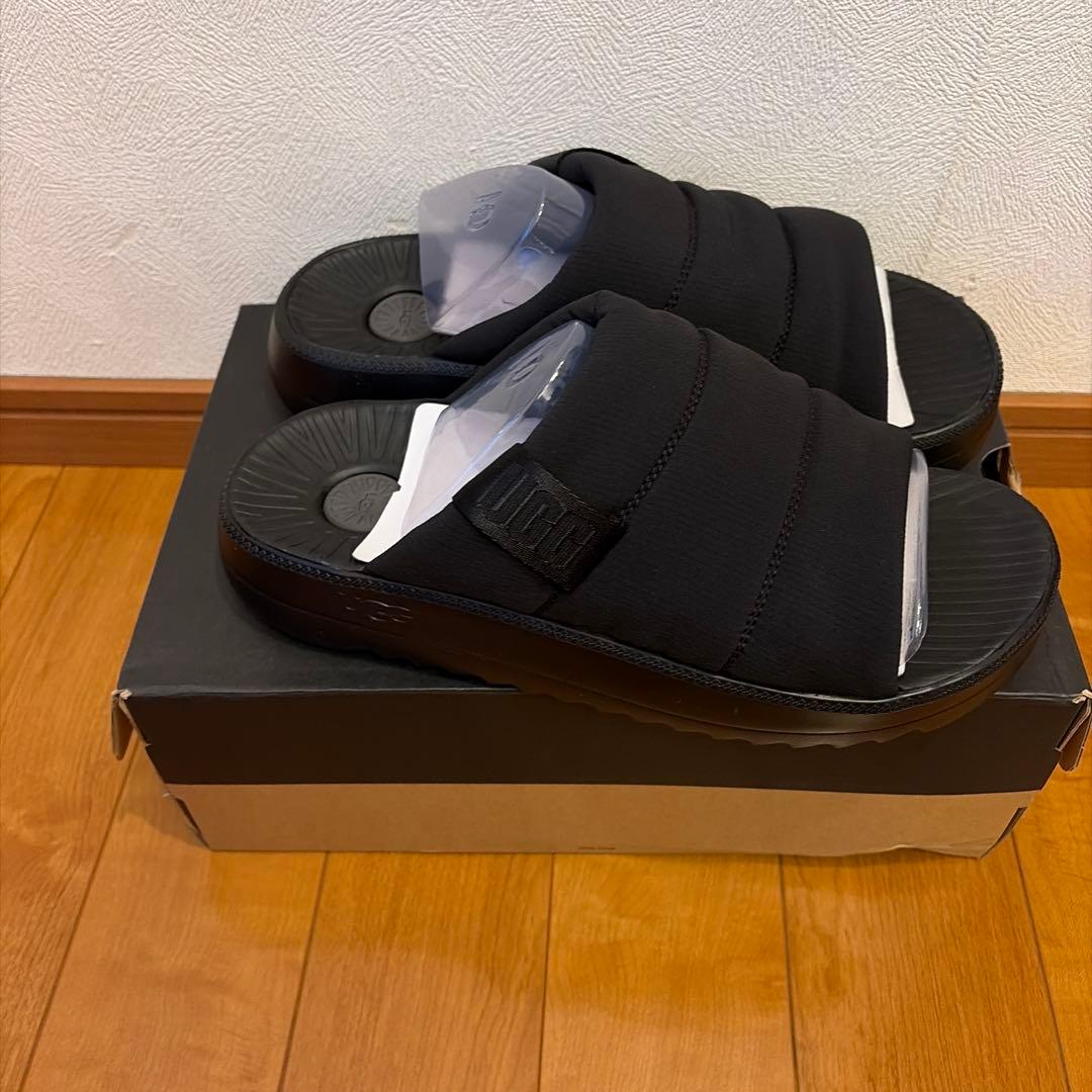 UGG M Maxxer Slide ブラック 10 フクスケ