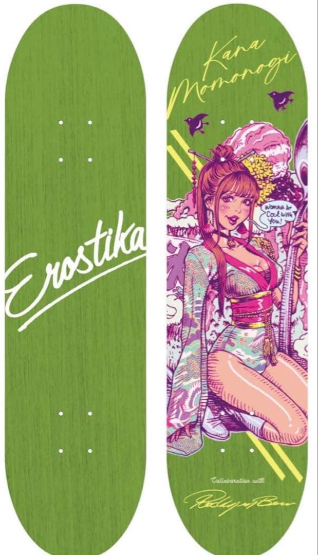 ロッキンジェリービーン 桃乃木かな スケボー Shaved Ice lover