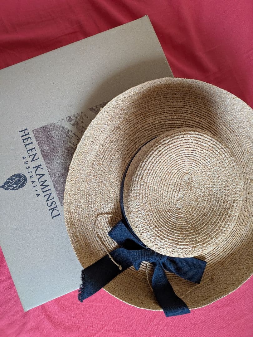 き*2様 【お値下げ】　ヘレンカミンスキー　ラフィアハット　（箱入り娘！）美品。