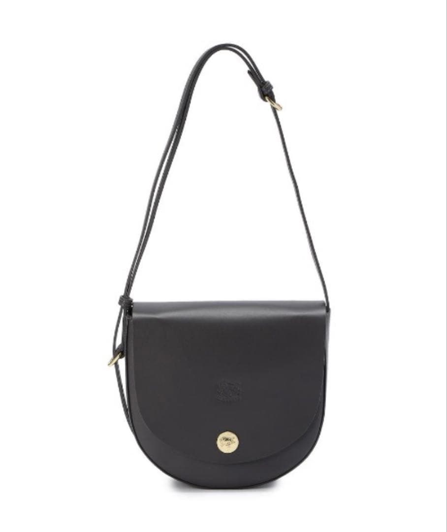 未使用　il bisonte ショルダーバッグ　スムースレザー