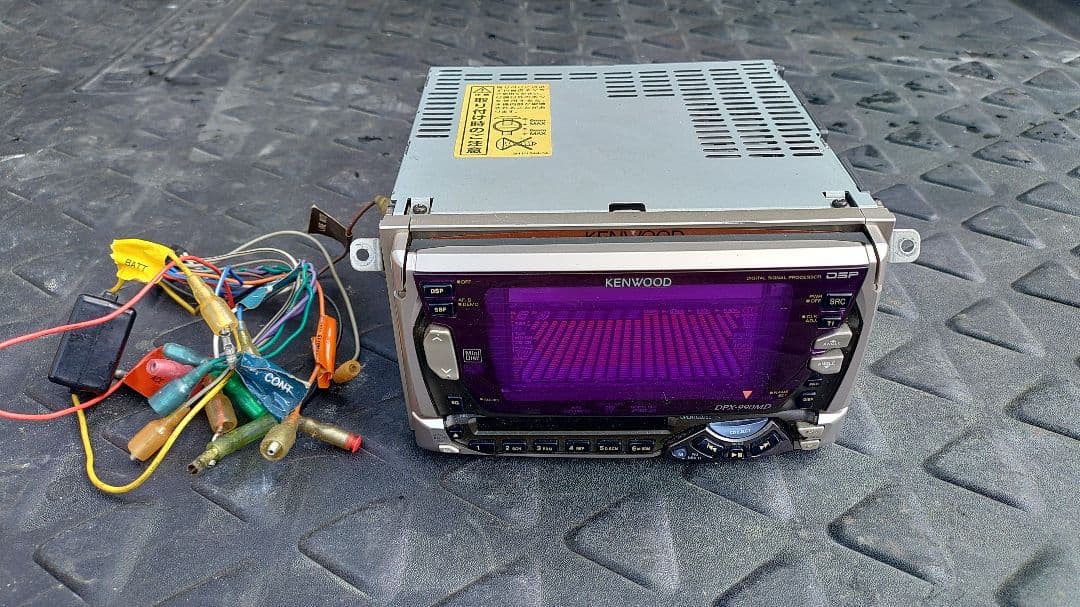 KENWOOD DPX-990MD 2DIN スペアナ グライコ インジゲーター