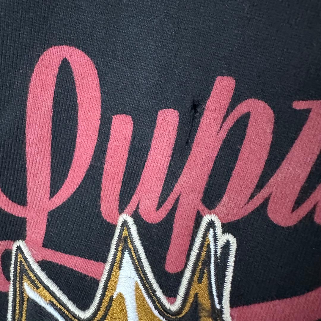 【希少☆ルパン3世】峰不二子☆ロンT☆刺繍☆髑髏☆薔薇☆M 黒