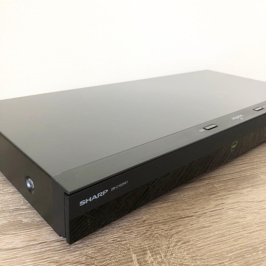 2B-C10DW1 シャープ ブルーレイレコーダー 1TB 21年製