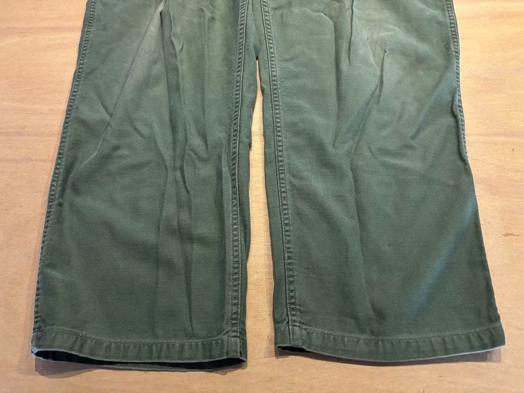 60s 2ndタイプ 米軍実物 ベイカーパンツ OG-107 X-L