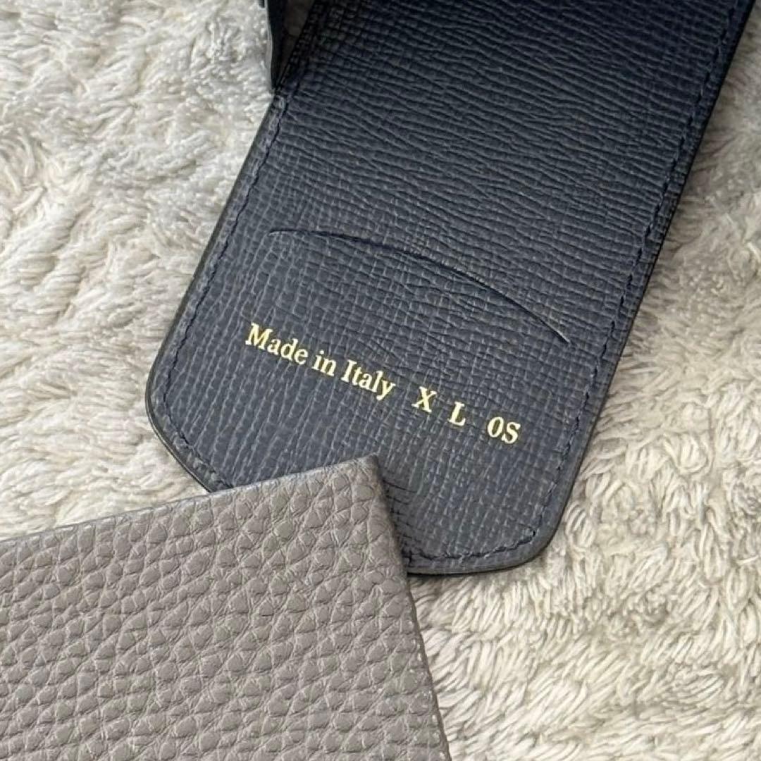 ⭐️未使用品⭐️　ヴァレクストラ　6連　キーケース　レザー　ネイビー　ユニセックス