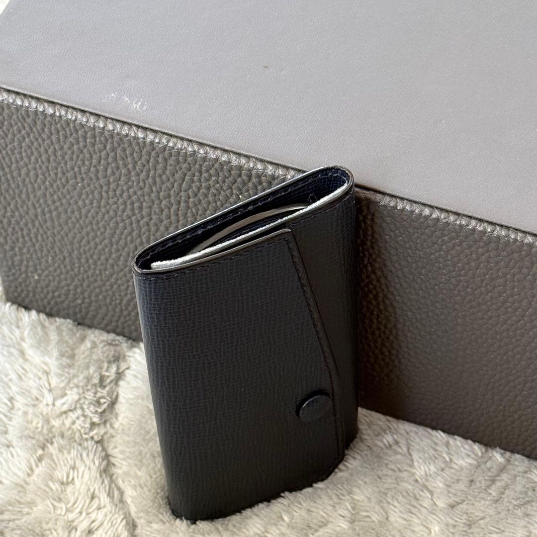 ⭐️未使用品⭐️　ヴァレクストラ　6連　キーケース　レザー　ネイビー　ユニセックス