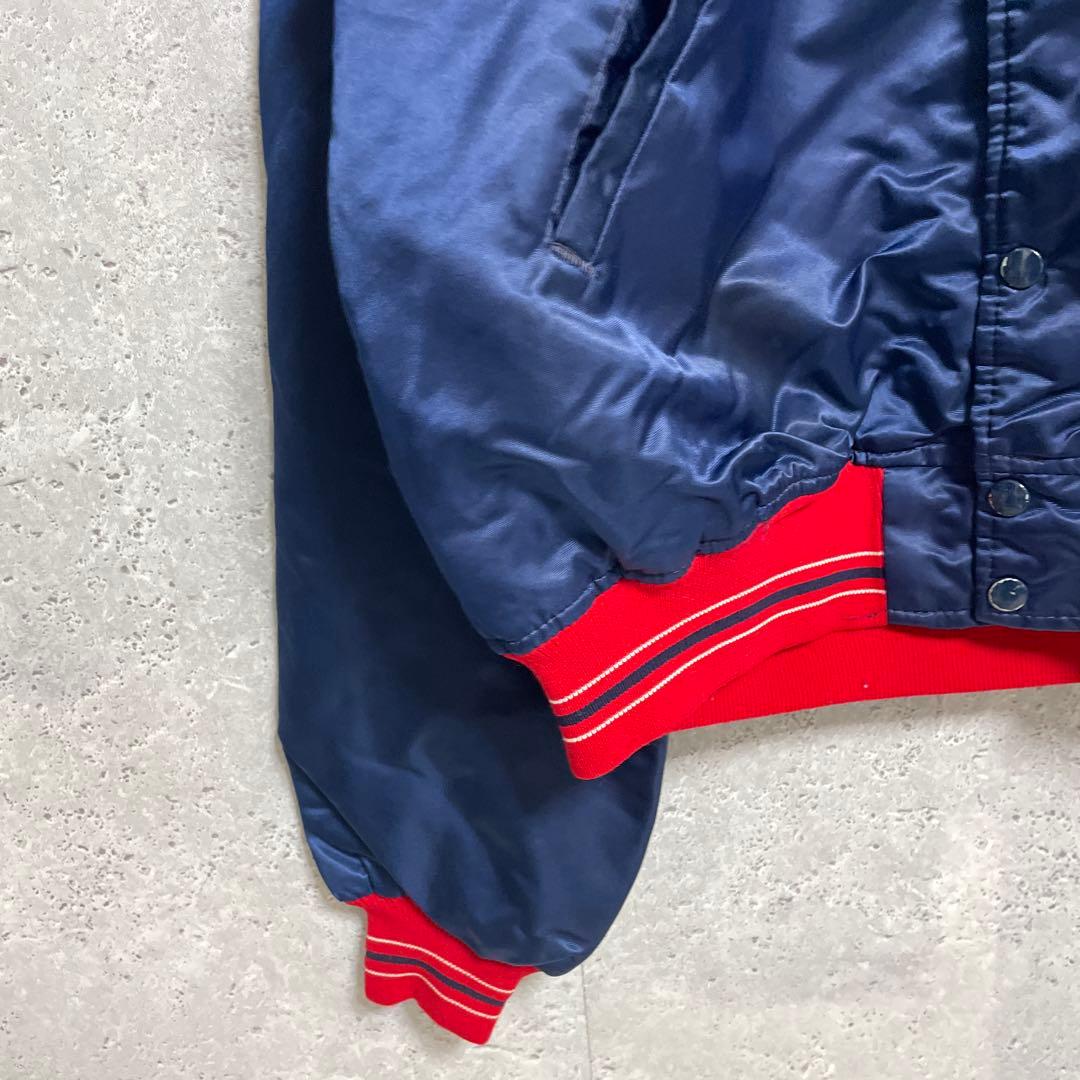 スターター　USA製 80s-90s インディアンズ　スタジアムジャンパー 短丈