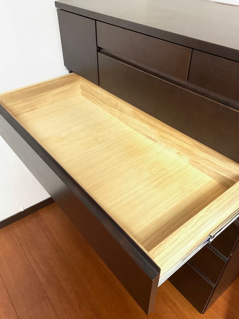 カリモク ハイチェスト タンス 収納家具 たのメル便／送料込