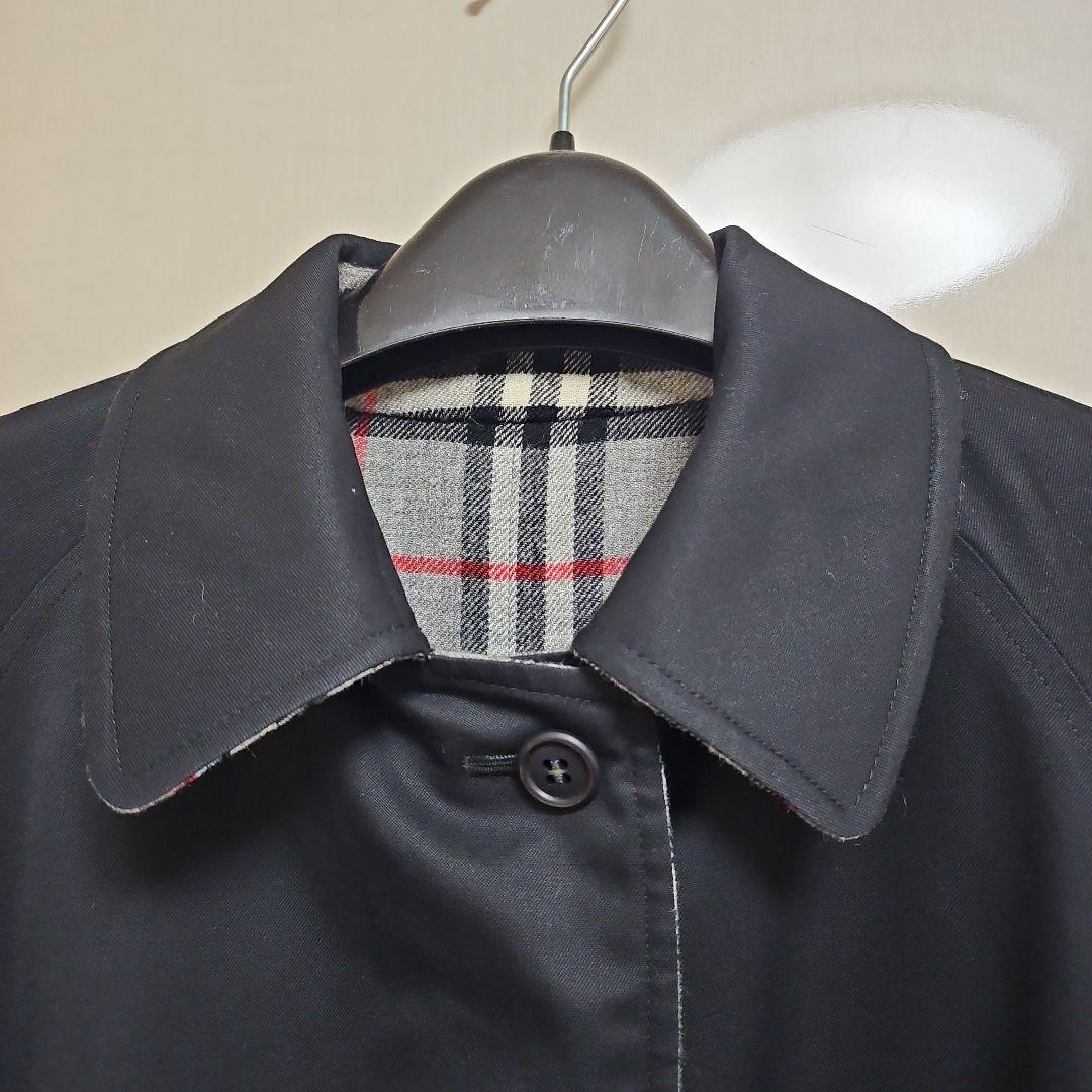 美品★【バーバリー リバーシブルウールコート】★サイズM