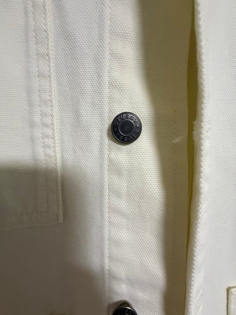 Stussy カバーオール Lサイズ ホワイト