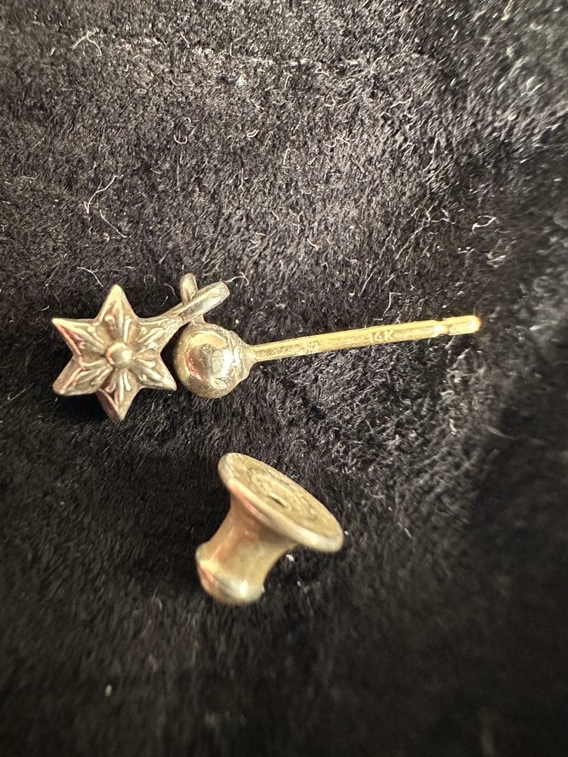 クロムハーツ Chrome Hearts タイニースタードロップイヤリング