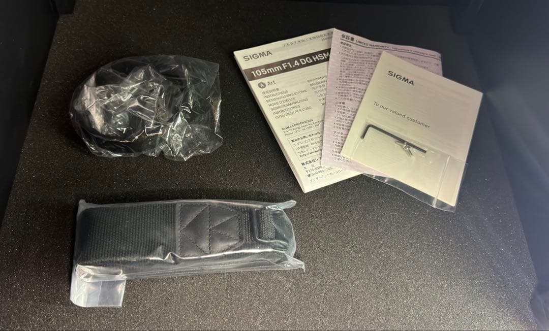 SIGMA 105mm F1.4 DG HSM Art レンズ