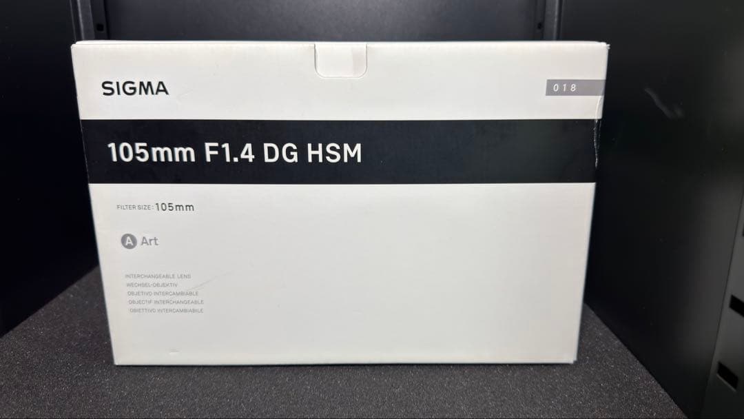 SIGMA 105mm F1.4 DG HSM Art レンズ