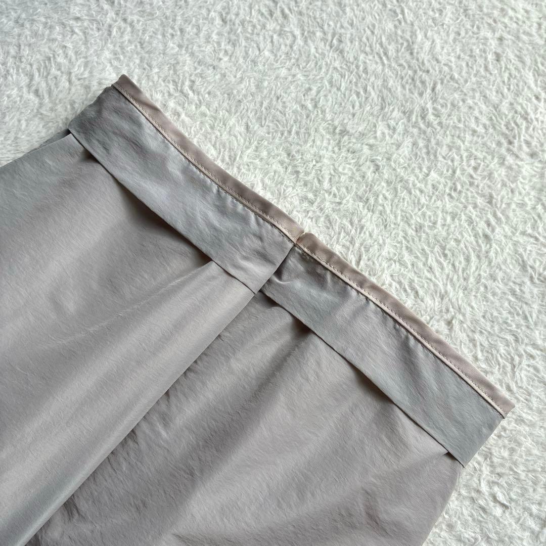 美品 マドモアゼルノンノン キルティングライナー付コート 撥水 スプリングコート