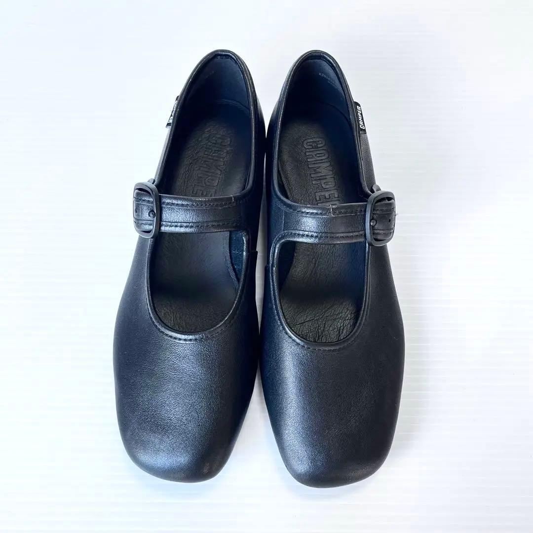 極美品✨ CAMPER カンペール カシマイラ フラットシューズ 22.5 黒
