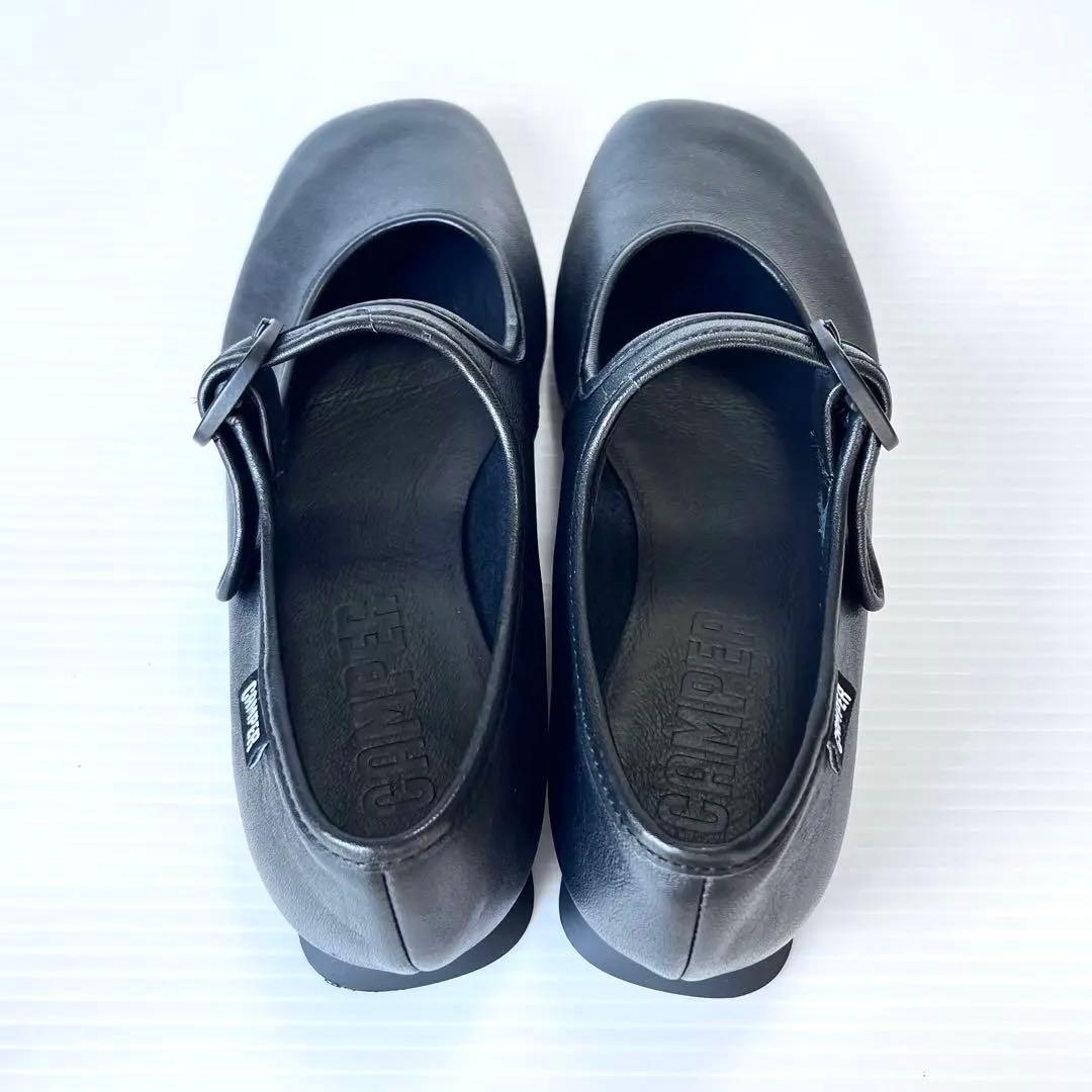 極美品✨ CAMPER カンペール カシマイラ フラットシューズ 22.5 黒