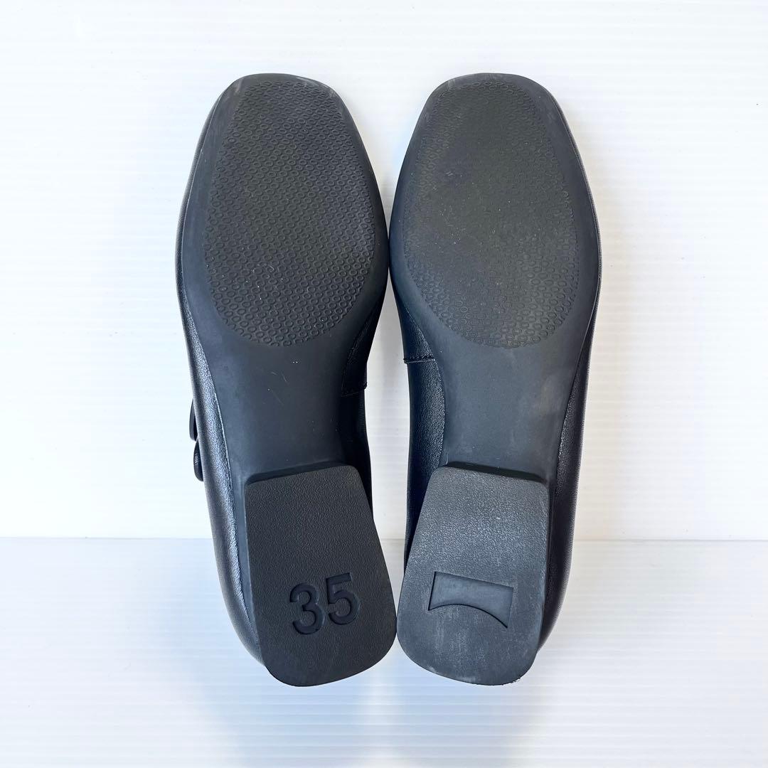 極美品✨ CAMPER カンペール カシマイラ フラットシューズ 22.5 黒
