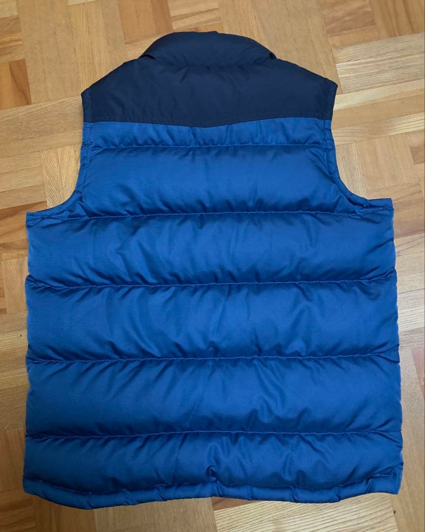 美品　廃番　パタゴニア　スリングショット ダウンベスト　ネイビー/ブルー　F9