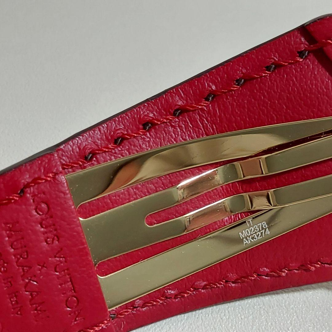 ルイヴィトン 村上隆 ヘアピン セット2 バレッタ LV バックステージ ミニ