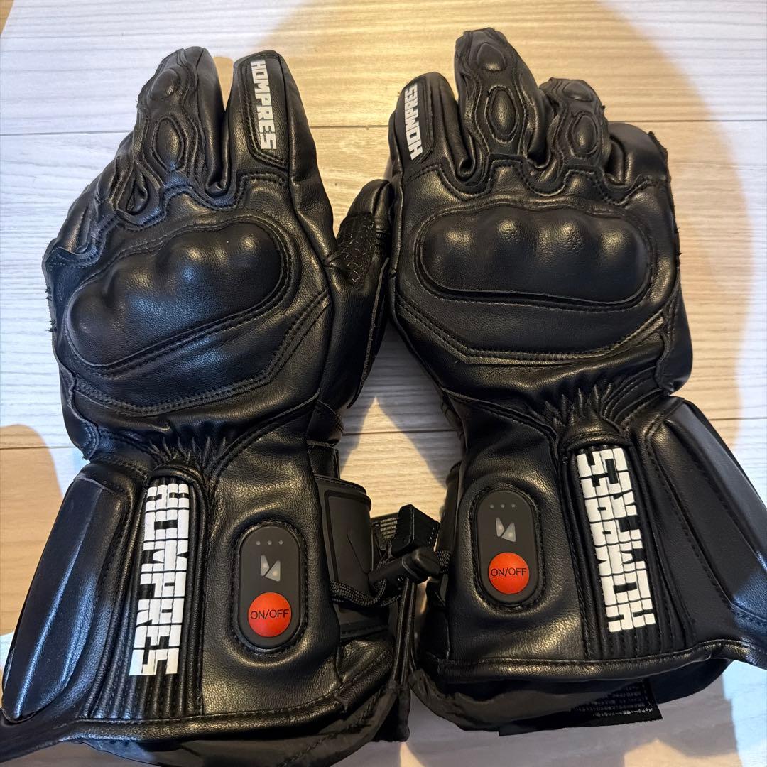 hompressの電熱グローブです。