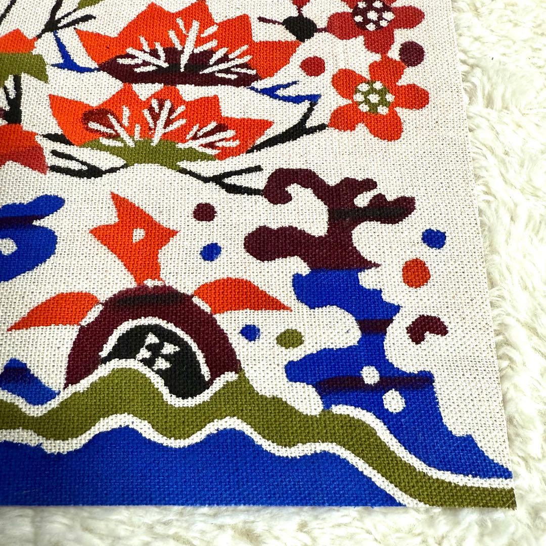 【希少】柚木沙弥郎 型染め 布絵 額装 鳥 松竹梅 鶴亀 民藝