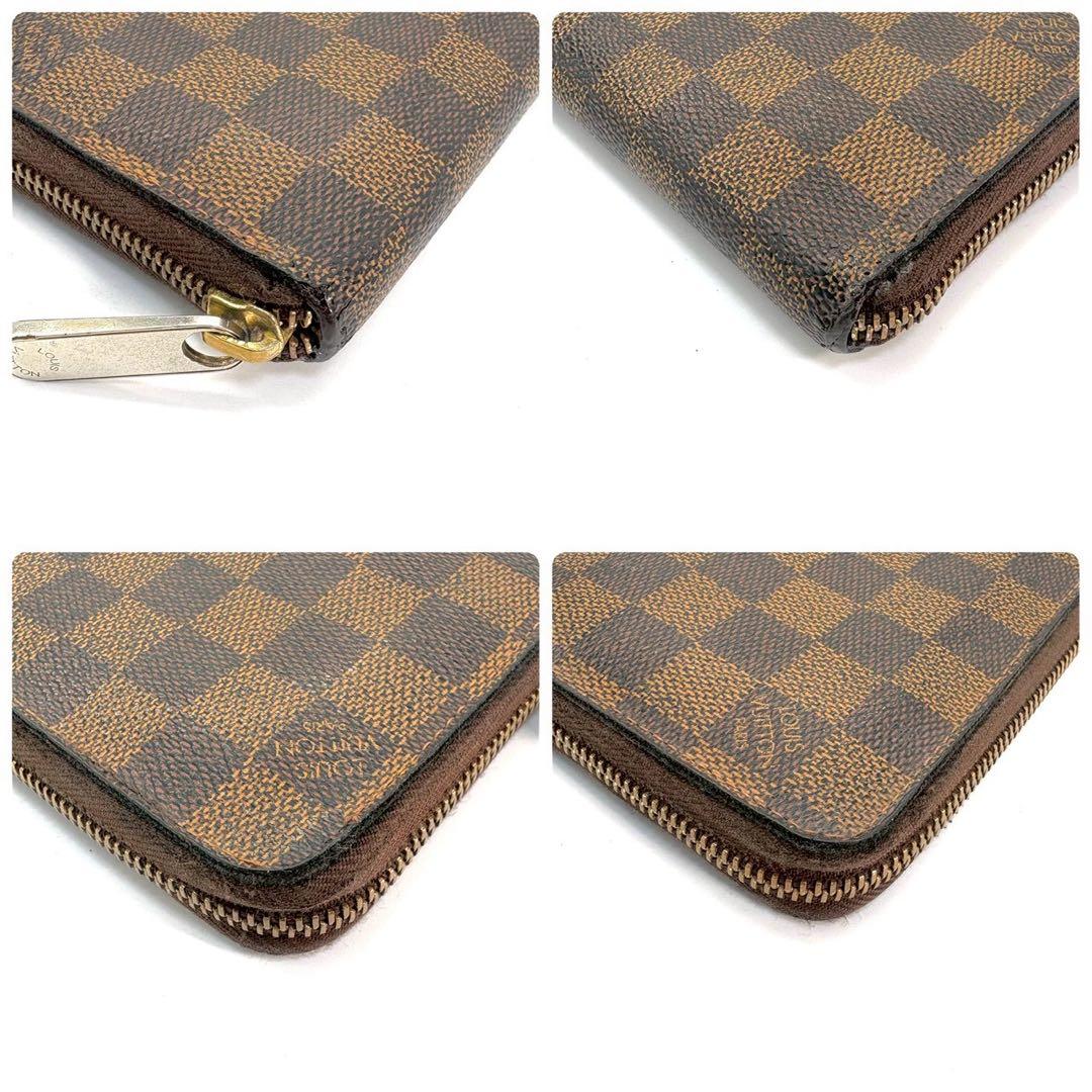 ルイ ヴィトン ジッピーウォレット ダミエ エベヌ 長財布