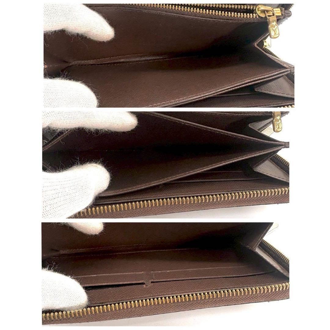 ルイ ヴィトン ジッピーウォレット ダミエ エベヌ 長財布