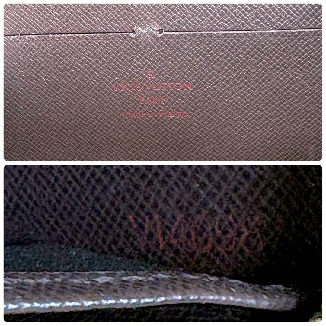 ルイ ヴィトン ジッピーウォレット ダミエ エベヌ 長財布