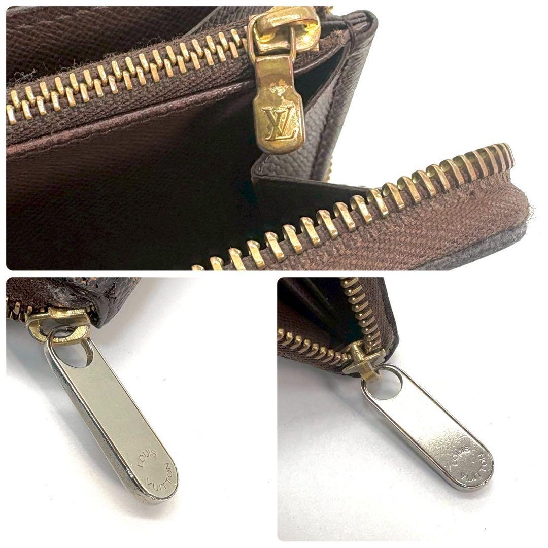 ルイ ヴィトン ジッピーウォレット ダミエ エベヌ 長財布