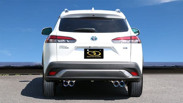 カローラクロス ZVG11 ガナドール4本出しマフラー