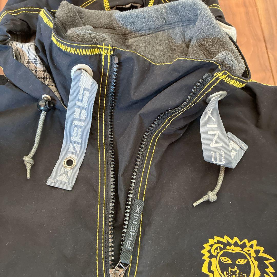 希少✨️PHENIX LIONロゴ M スキーウェア スノーボード 黒