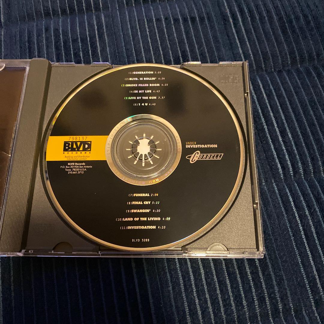 洋楽 g-rap/C-ORDELL/UNDER INVESTIGTION