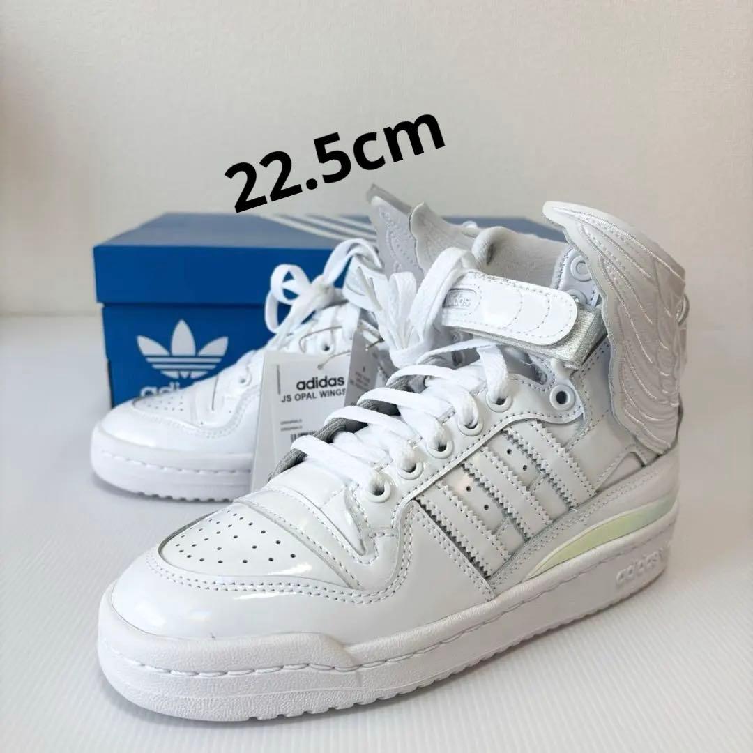 新品未使用　ジェレミー・スコット × アディダス オパールウィングス 4.0 白