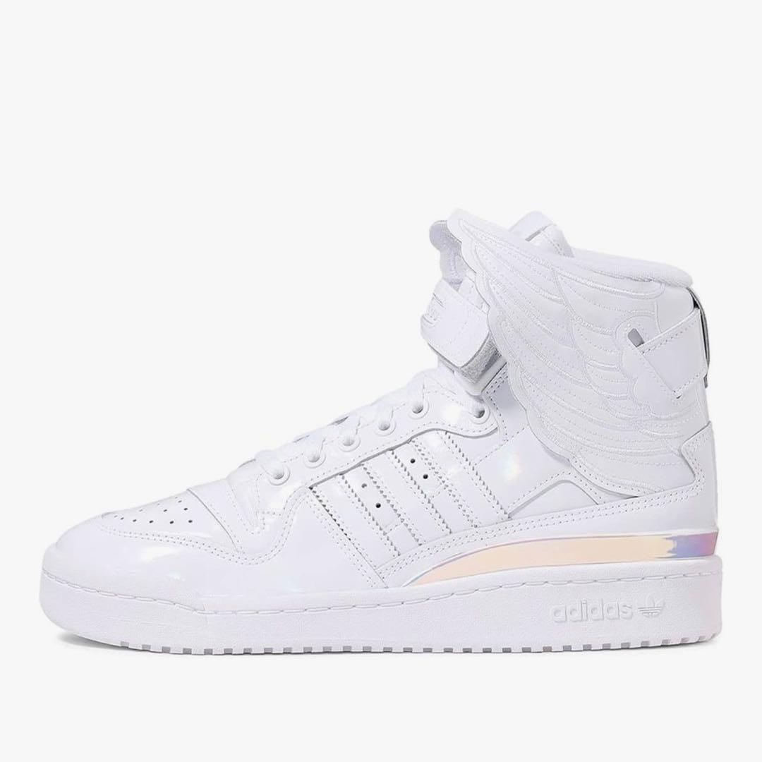 新品未使用　ジェレミー・スコット × アディダス オパールウィングス 4.0 白