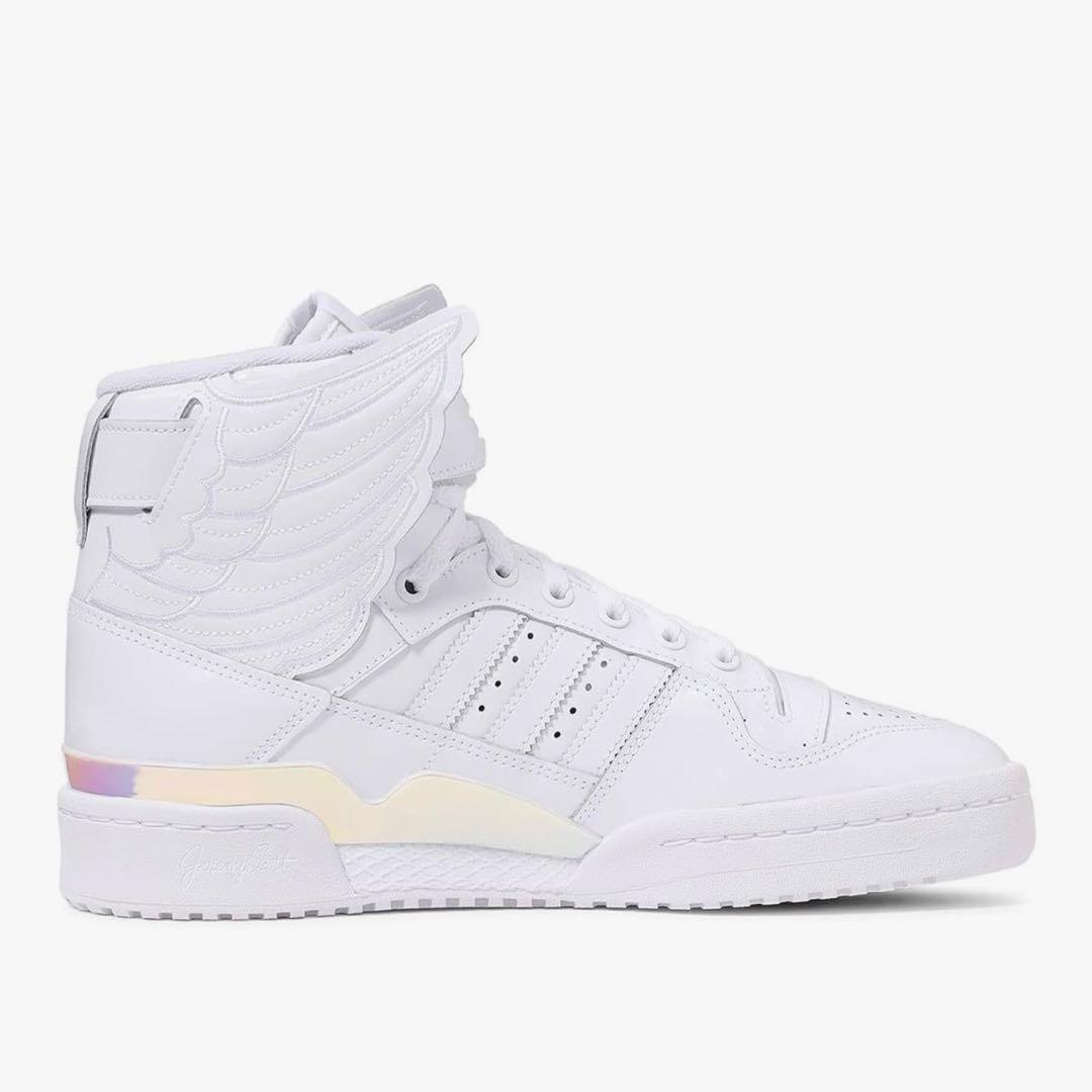 新品未使用　ジェレミー・スコット × アディダス オパールウィングス 4.0 白