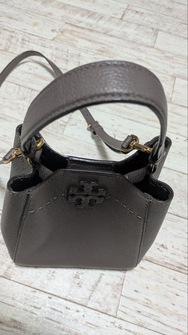 最終価格　Tory Burch マックグロースモールバケットバッグ2way