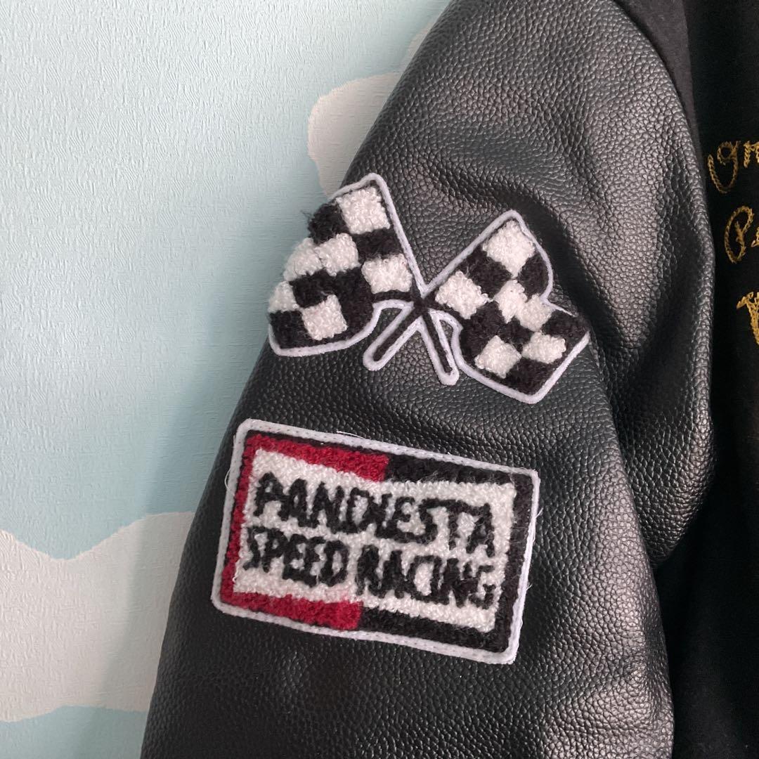 PANDIESTA パンディエスタ　刺繍入りスタジャン Mサイズ