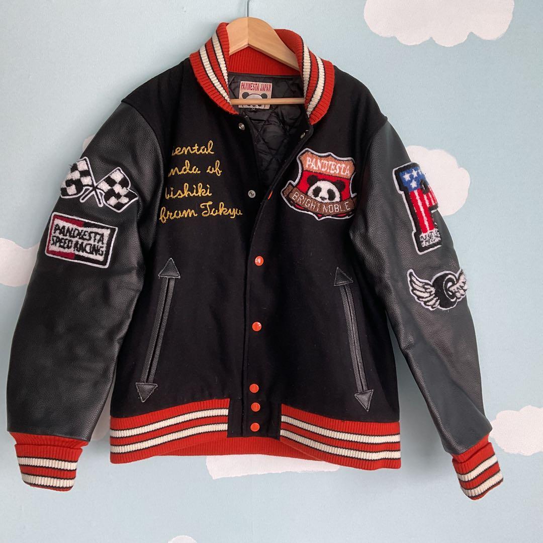 PANDIESTA パンディエスタ　刺繍入りスタジャン Mサイズ