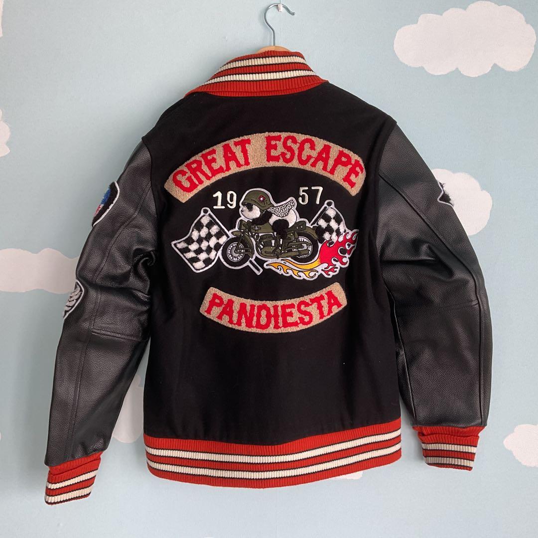 PANDIESTA パンディエスタ　刺繍入りスタジャン Mサイズ