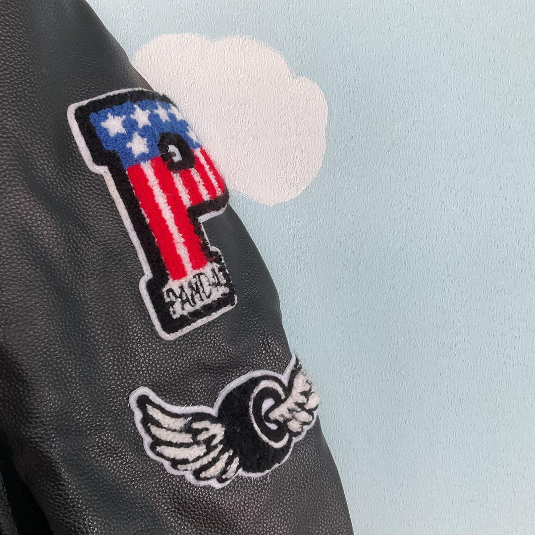 PANDIESTA パンディエスタ　刺繍入りスタジャン Mサイズ