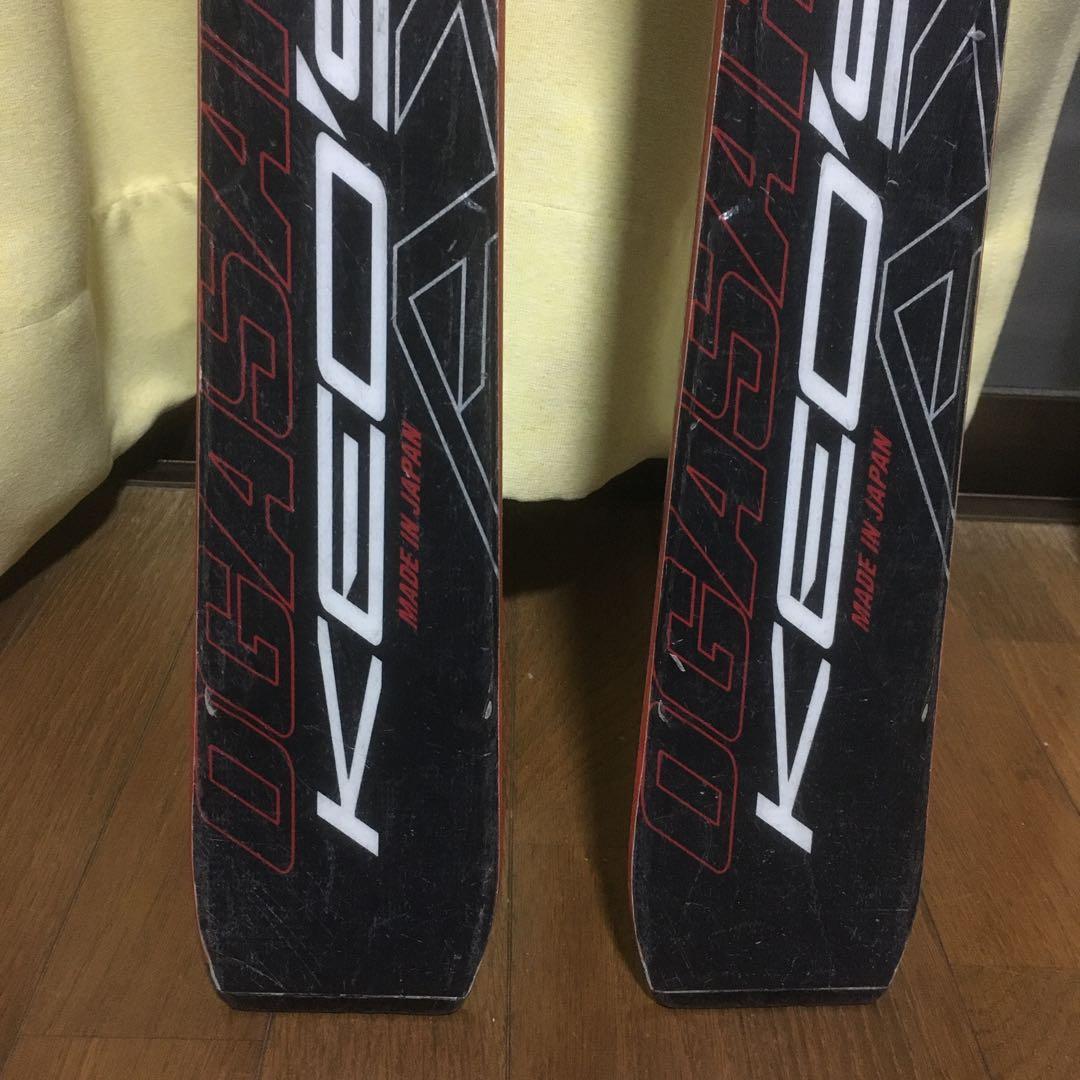 オガサカ　スキー板　ビンディング付き　165cm 2/6まで