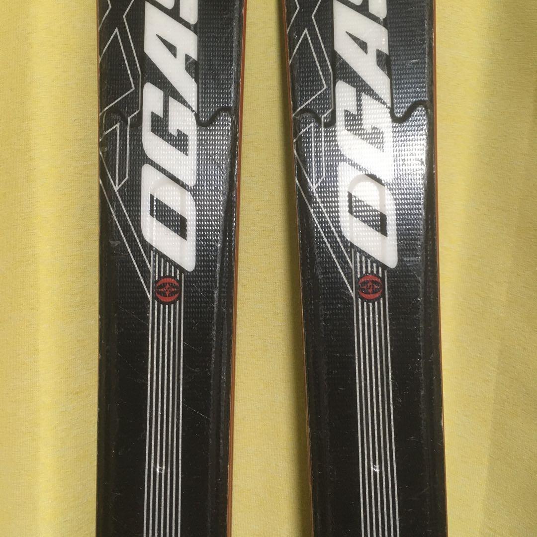 オガサカ　スキー板　ビンディング付き　165cm 2/6まで