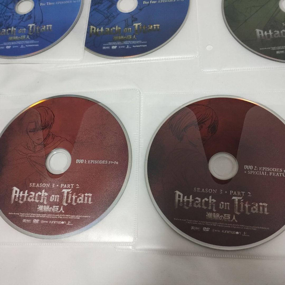 北米版　進撃の巨人　DVD　1-75話　セット