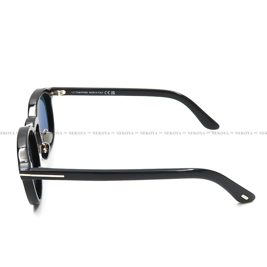 TOM FORD　TF1277-D 01A　サングラス ブラック 高級　ボストン