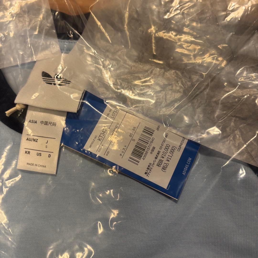 完売 oasis adidas オアシス アディダス ロンT S ネイビー 青