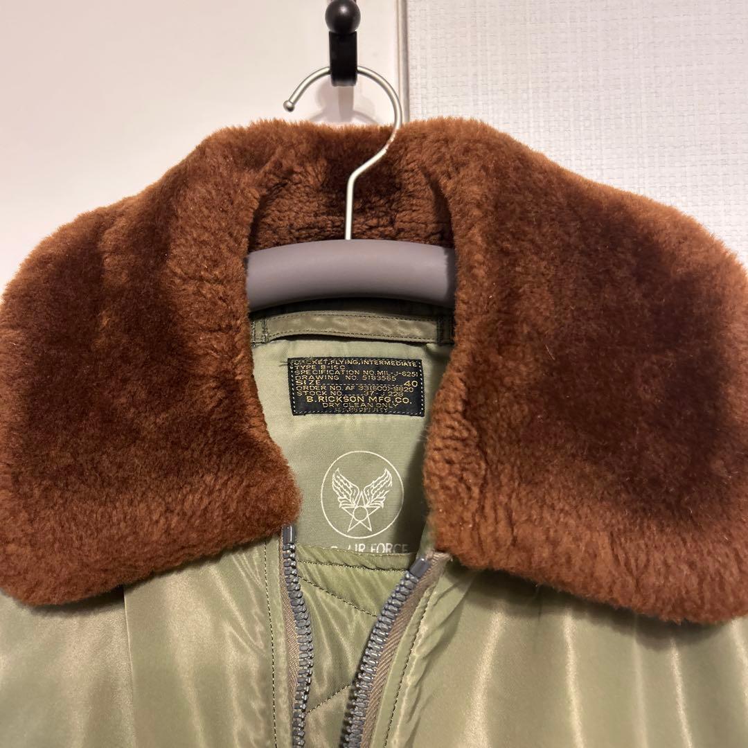 【美品】BUZZ RICKSON’S【B-15C】40サイズ