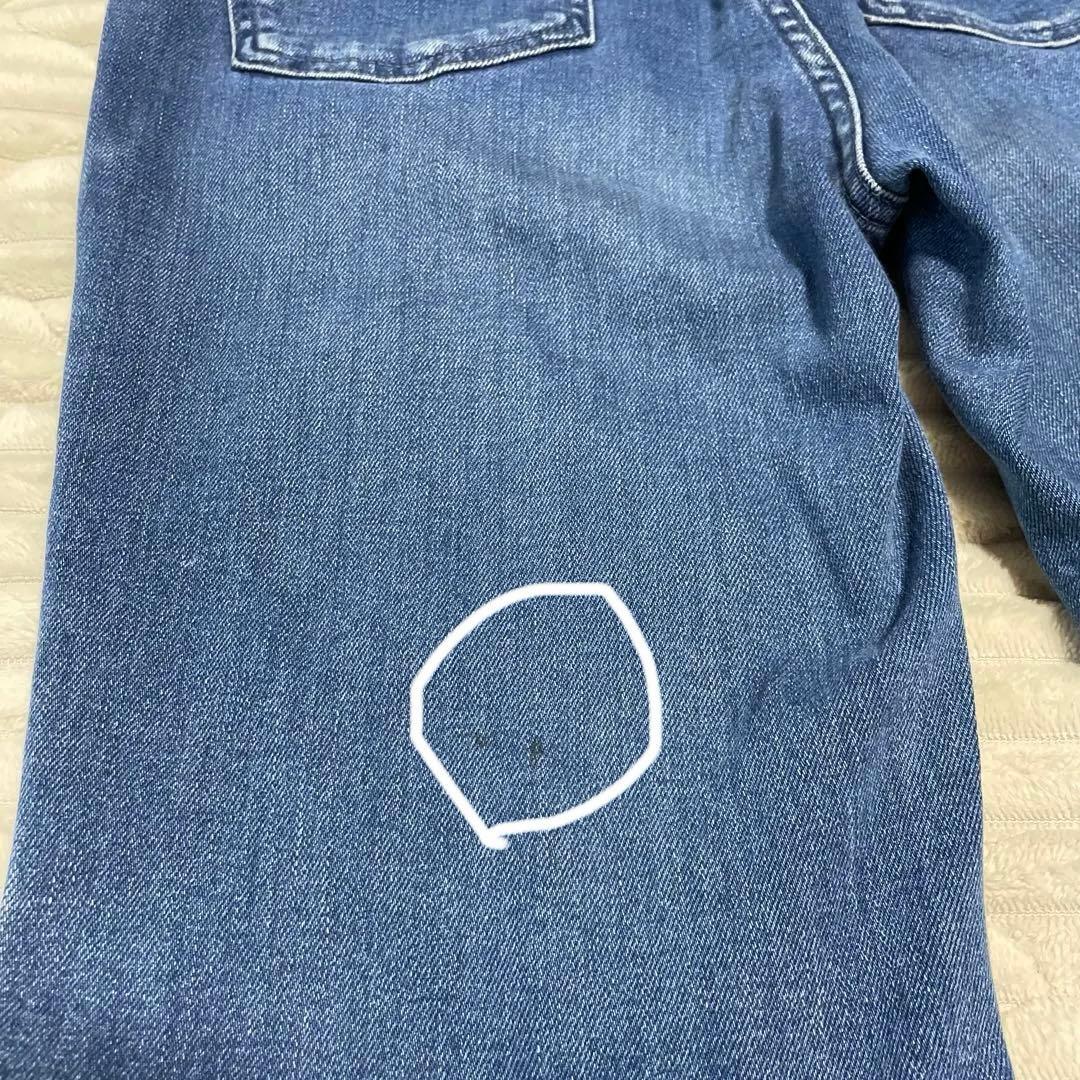 ステラマッカートニー　オーバーオール　ブルー　38 ブーツカット　サロペット