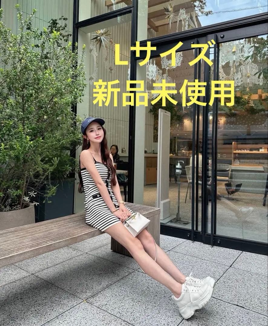 鈴木あみさんコラボ　platform sneaker Lサイズ　ホワイト