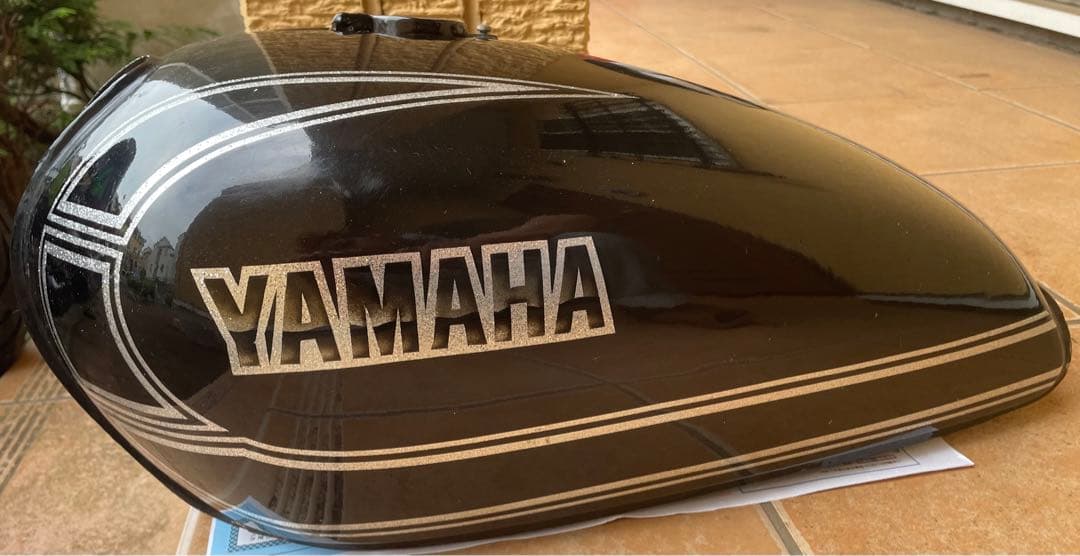 YAMAHA GX250 GX400 タンク フロントフェンダー