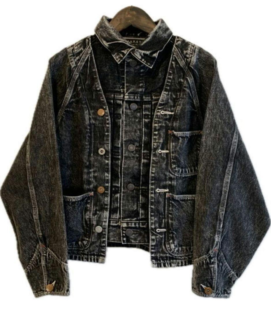 MARET 2025 M25A25 ブラックデニムジャケット